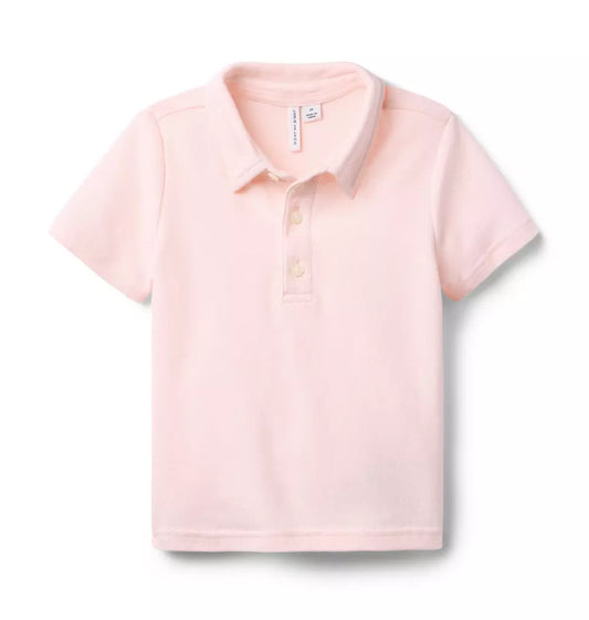 K PINK SS PIQUE POLO ESTR1