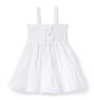 WHITE SMOCK DRESS