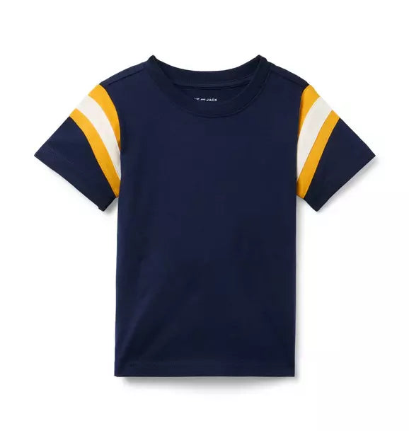T-SHIRT K X SS NAVY PIECED TEE F1