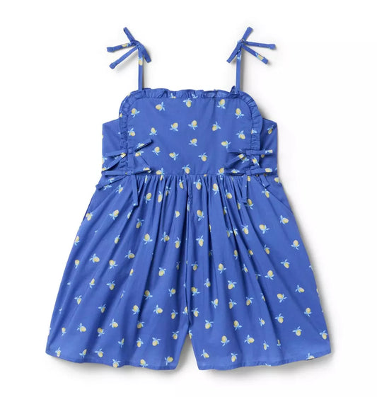 W BLUE LEMON TIE ROMPER SMR 5