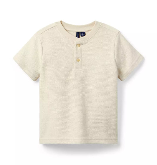 K RED STRIPE SS HENLEY SPR2