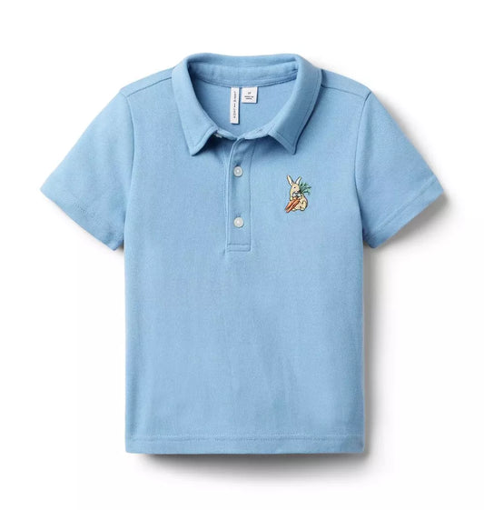K BLU LC BUNNY SS POLO ESTR1