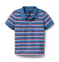 T-SHIRT K TR SS BLUE STRIPE PIQUE POLO F0