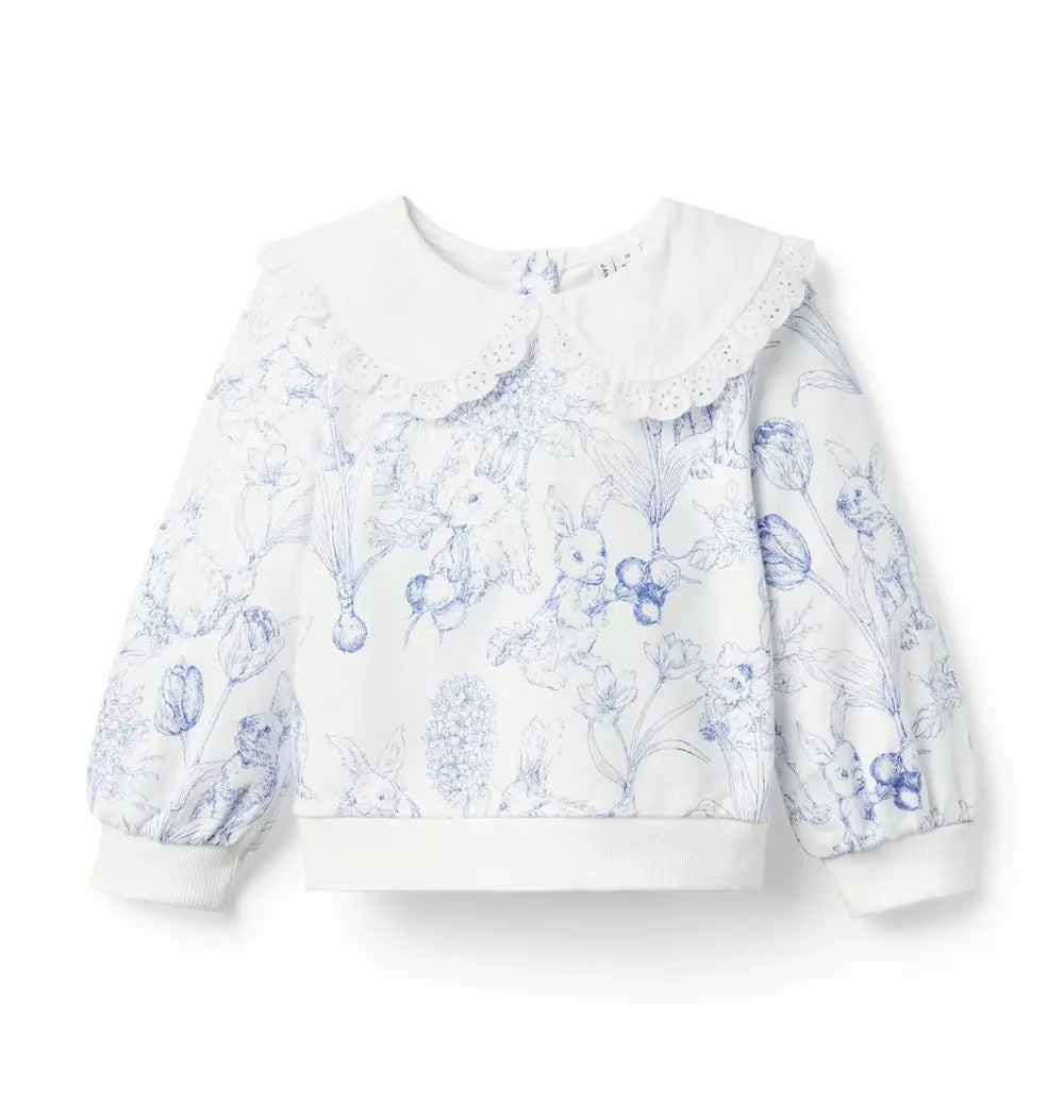 WHITE BUNNY TOP