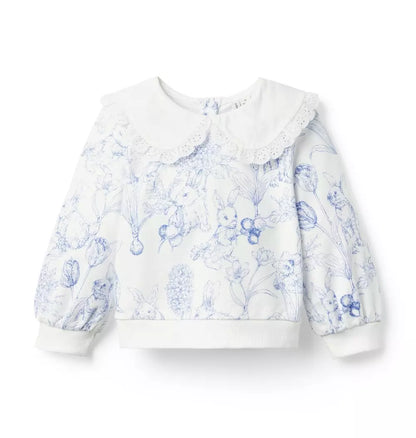 WHITE BUNNY TOP
