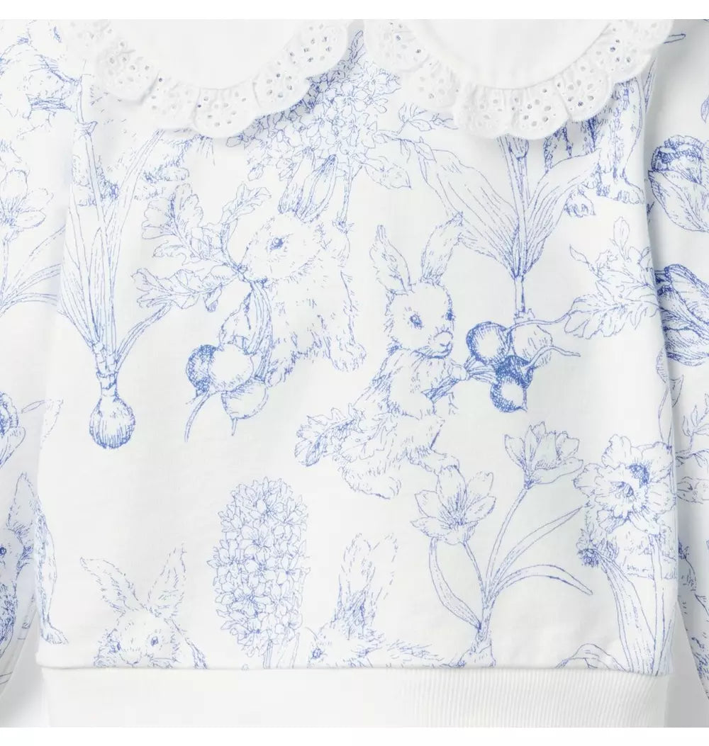 WHITE BUNNY TOP