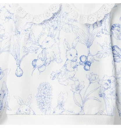 WHITE BUNNY TOP