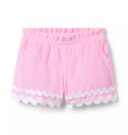 PINK TERRY SHORT SWIM