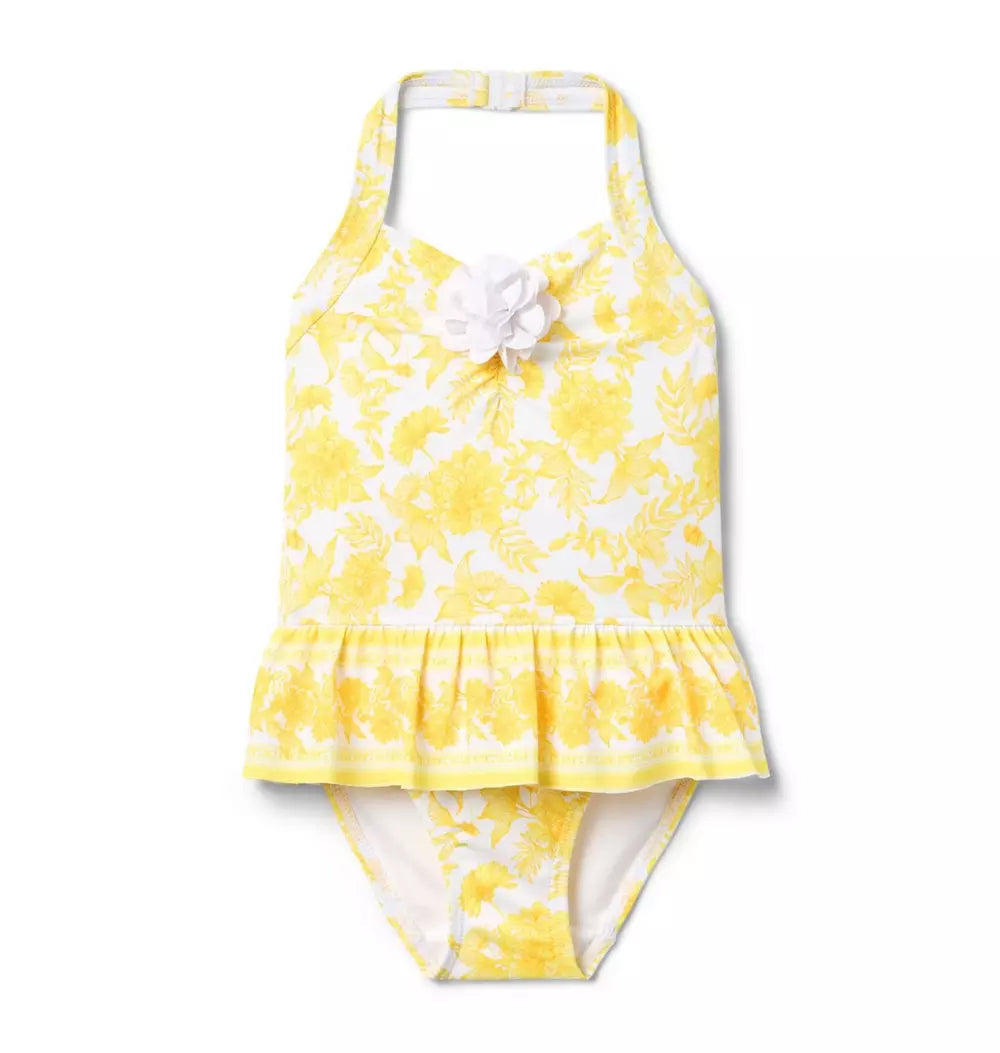 K X ES YLW SKIRT 1PC SWIM SMR5