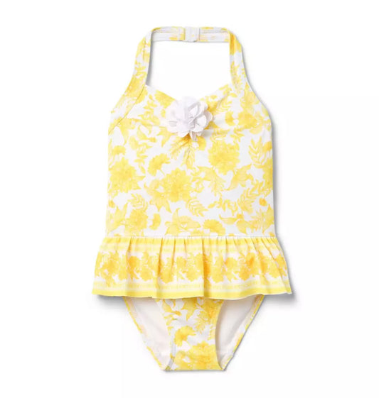K X ES YLW SKIRT 1PC SWIM SMR5