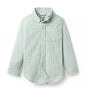 GREEN GINGHAM TOP