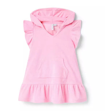 PINK TERRY COVER SWIM