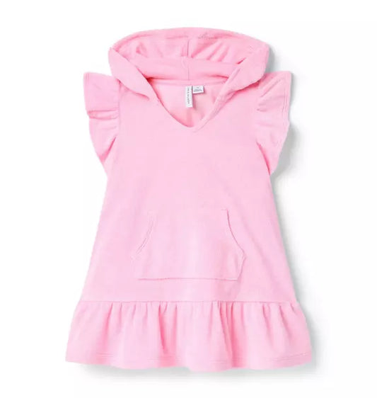 PINK TERRY COVER SWIM