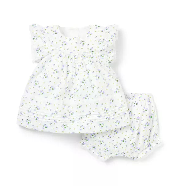 WHITE FLORAL SET