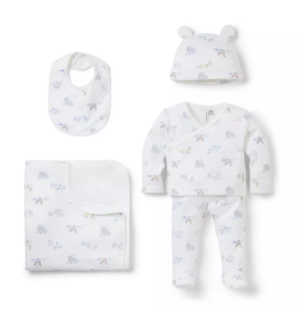 U K MULTI AO FARM ANIMALS 4PC GIFT SET SIG1