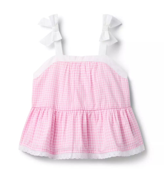 PINK HANDSTITCH TOP