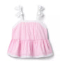 PINK HANDSTITCH TOP