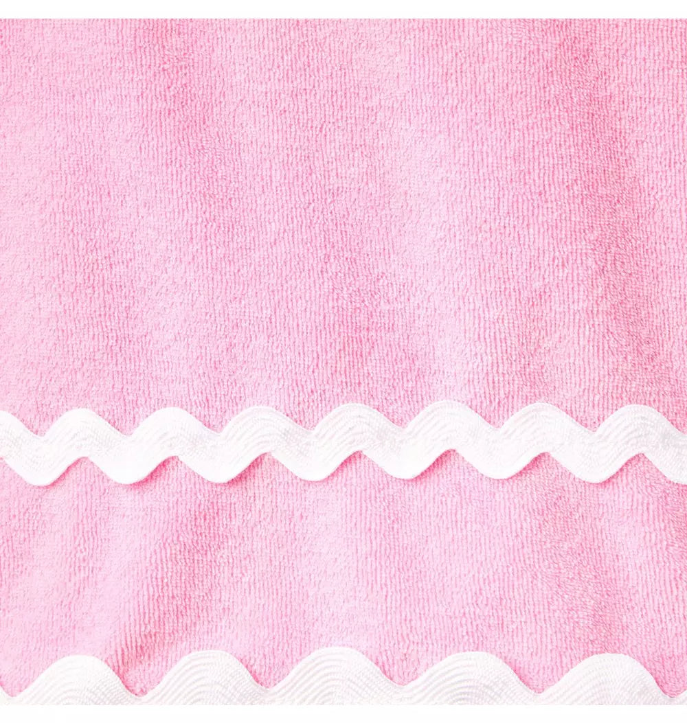 PINK TERRY SWIM TOP