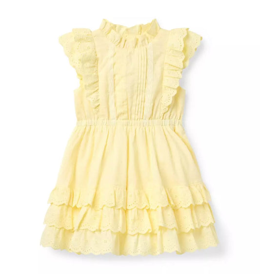W YELLOW DOBBY DRESS SPR OCC