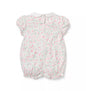 MULTI FLORAL SMOCKED BUBBLE