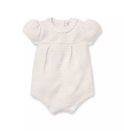 PINK WHITE STRIPE COLLAR BUBBLE