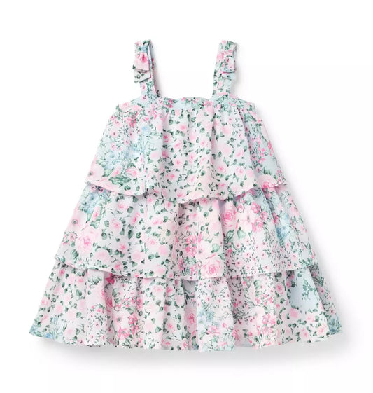 W MULTI BOLD FLRL TIER DRESS ESTR 1