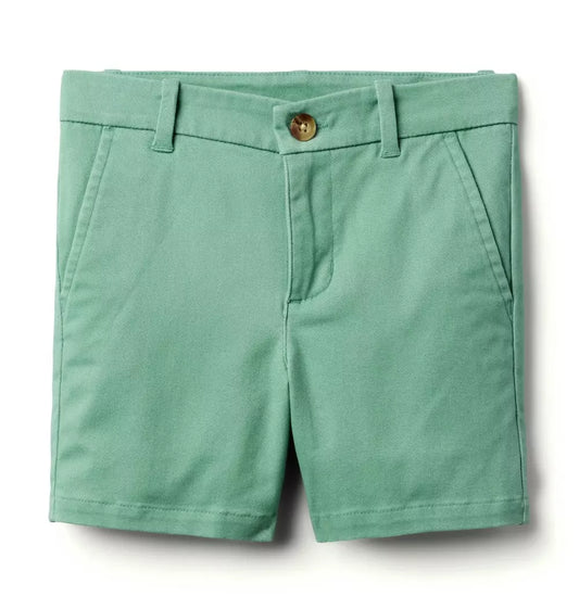 W GRN STRTCH TWILL FF SHORT ESTR1