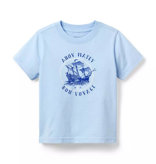 K BLU AHOY MATEY SS GRAPHIC SPR2