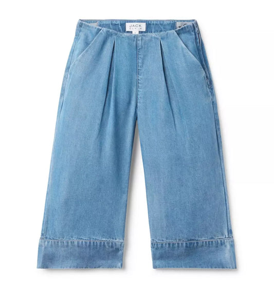 D TR CHAMBRAY PLEATED PANT SP1