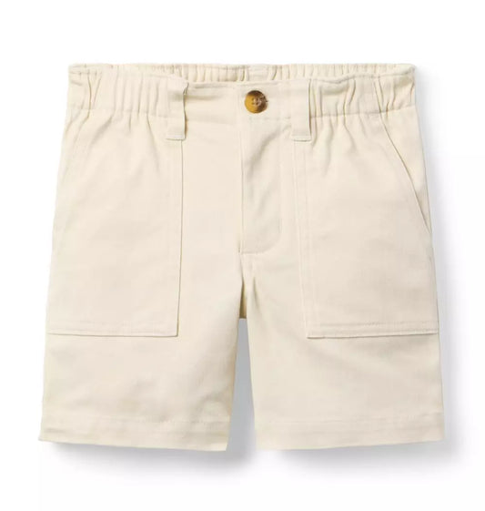 W X ECRU UTILITY POCKET PO SHORT SPRBRK