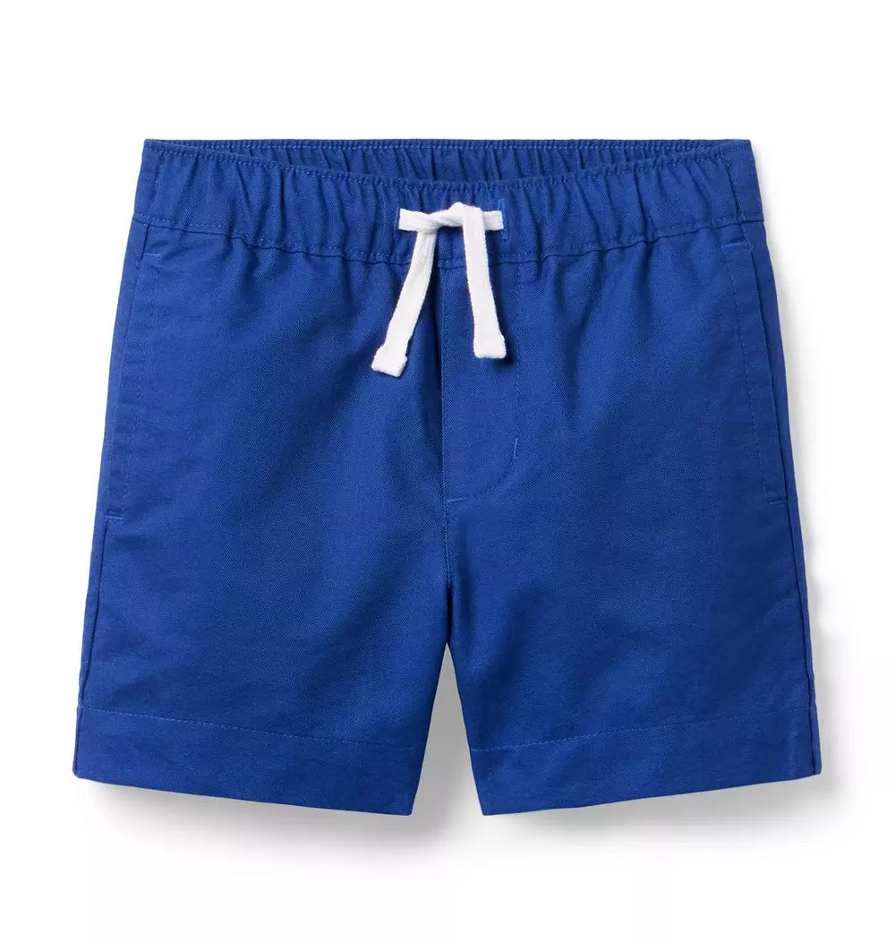W TR BLU OXFORD PO SHORT SPR2