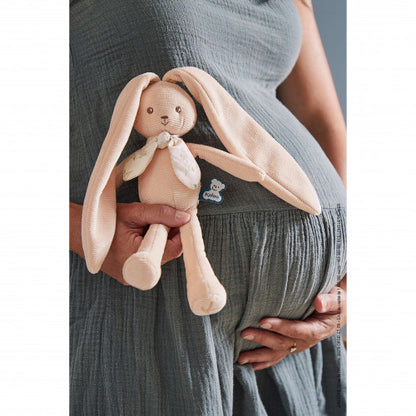 DOLL RABBIT PEACH 25CM