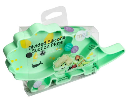 Divided Silicone Plate Dinosaur