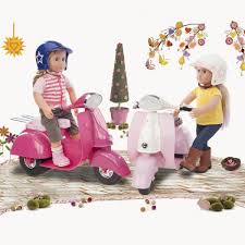 SCOOTER - PINK & IVORY