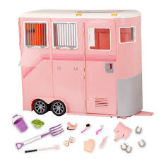 HORSE TRAILER W/ ACCESSORIES