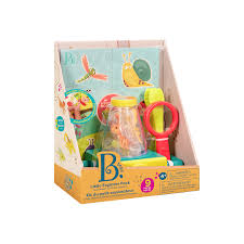 BUG STICKER BOOK W/ 2-WAY MICROSCOPE