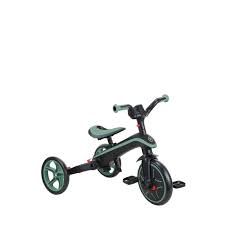 TRICICLO EXPLORER PLEGABLE 4 EN 1 OLIVA