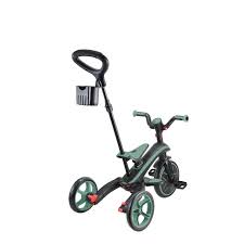 TRICICLO EXPLORER PLEGABLE 4 EN 1 OLIVA