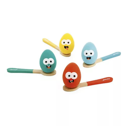 CARRERA DE CUCHARAS Y HUEVOS