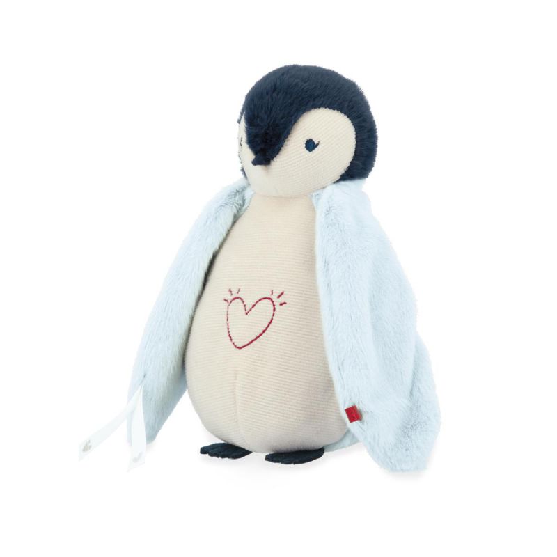 PINGUINO DE PELUCHE CON LUZ NOCTURNA