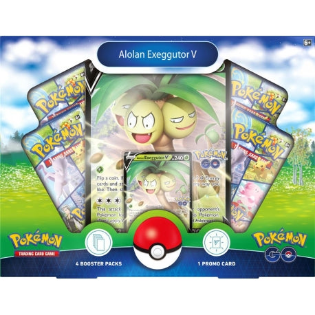 Pokémon TCG: Pokémon GO Collection Alolan Exeggutor V 6ct. MASTER CASE