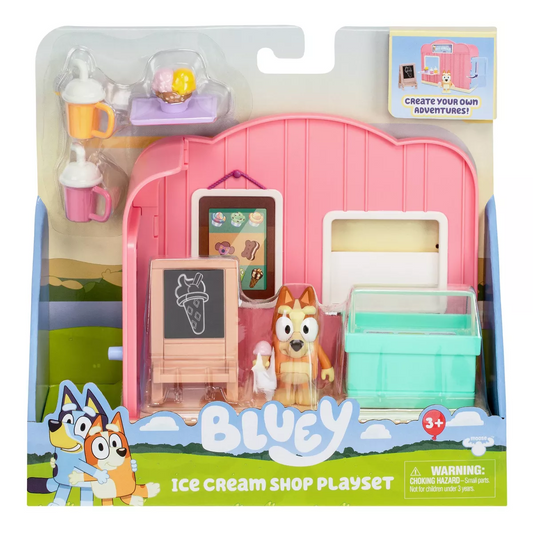 MINI SET DE JUEGO BLUEY HELADERIA