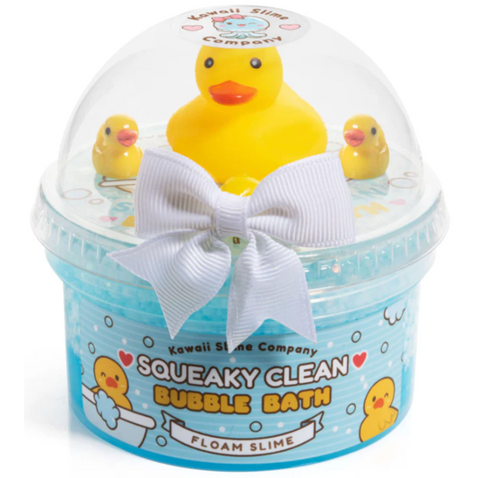 Squeaky Clean Bubble Bath Floam Slime