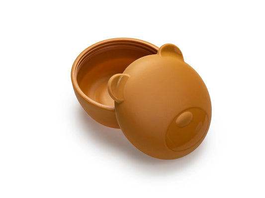 Silicone bowl with lid