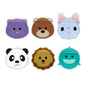 PEVA bags - 6 pcs assorted animals