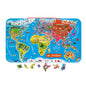 PUZLE MAGNÉTICO ATLAS MUNDIAL VERSION ESPAÑOL