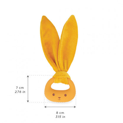 RABBIT TEETHER OCHRE