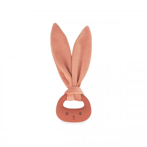 RABBIT TEETHER TERRACOTTA