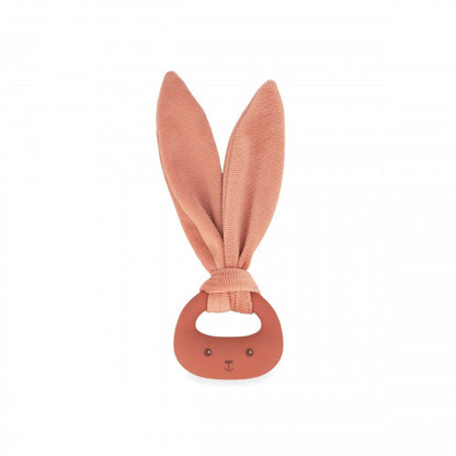 RABBIT TEETHER TERRACOTTA