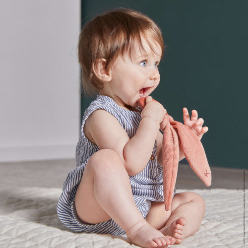 RABBIT TEETHER TERRACOTTA